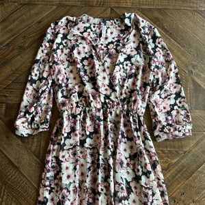 Cute floral empire waist dress